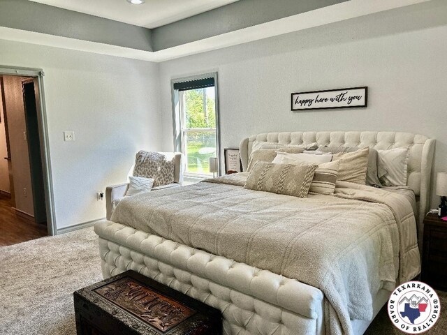 19913 Fm 125, Bivins, TX 75555 - bedroom featuring baseboards and carpet floors