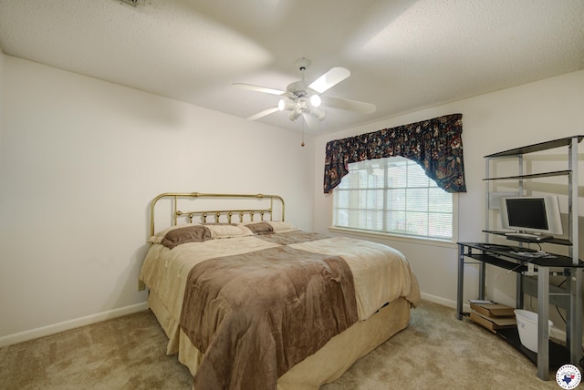 13 Holly Ridge Dr, Texarkana, TX 75503 - bedroom with carpet and ceiling fan