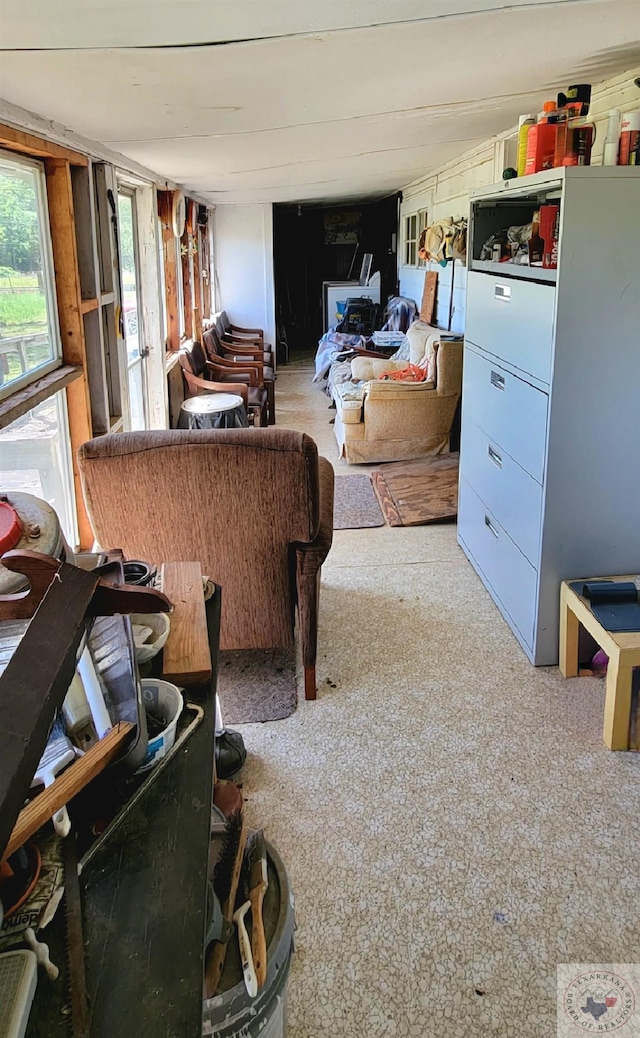 view of living room