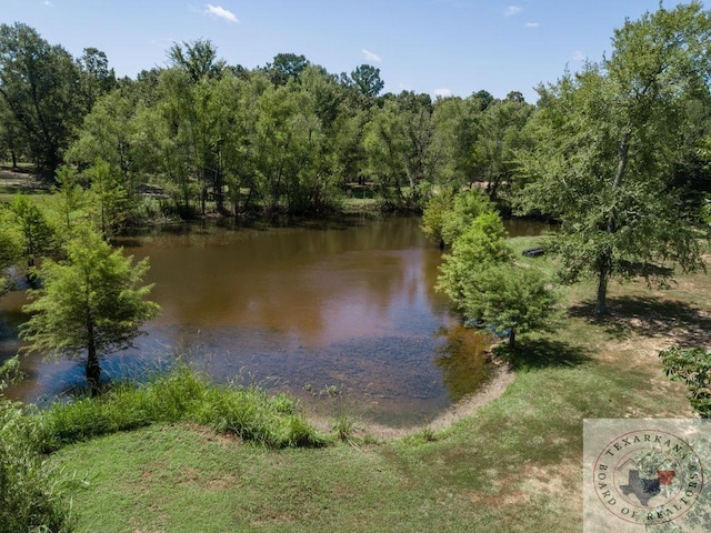 property view of water