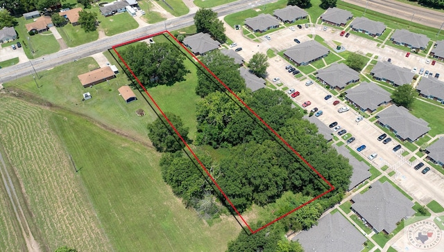 2501 Leopard Dr, Liberty Eylau, TX 75501 - bird's eye view