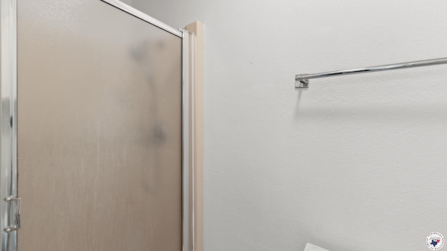 201 Larkspur Ln, Wake Village, TX 75501 - full bath featuring an enclosed shower
