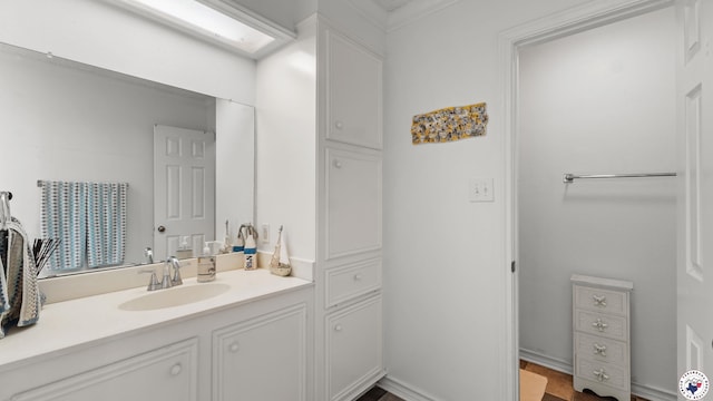 201 Larkspur Ln, Wake Village, TX 75501 - bathroom featuring vanity