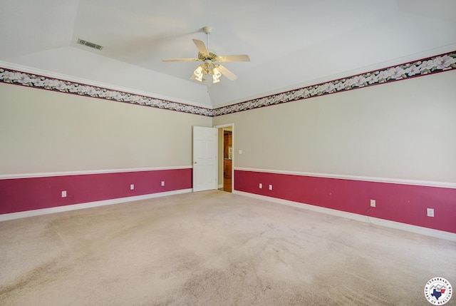 6903 Cherrybark Cir, Texarkana, AR 71854 - carpeted spare room featuring a ceiling fan and baseboards