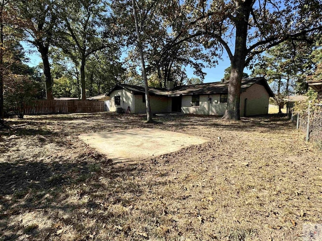 view of rear view of house