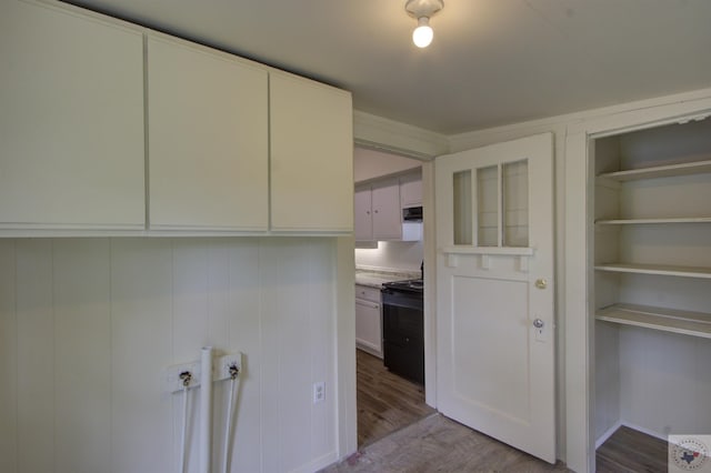 interior space featuring light hardwood / wood-style floors