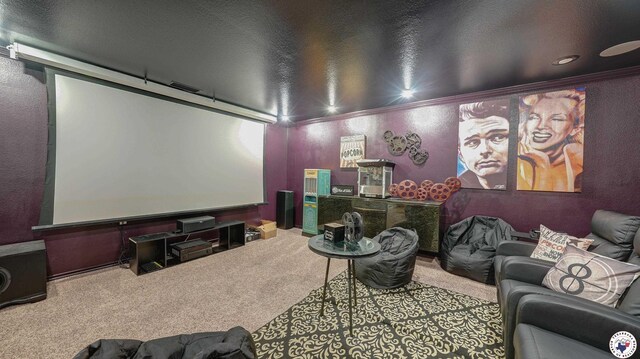 1067 Beaver Lake Dr, Texarkana, TX 75501 - view of carpeted home theater
