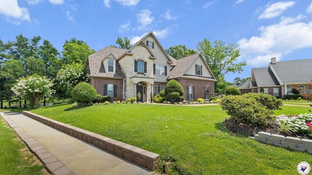 13 Whitney Cir, Texarkana, TX 75503 - traditional-style home with brick siding and a front yard