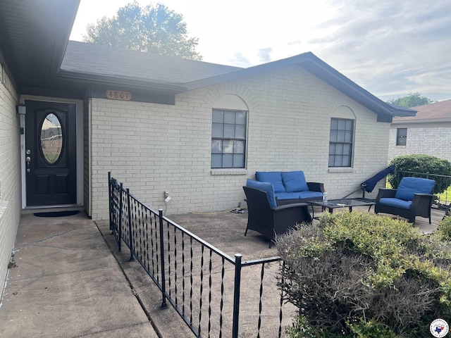 4801 Sanderson Ln, Texarkana, AR 71854 - view of patio featuring an outdoor living space