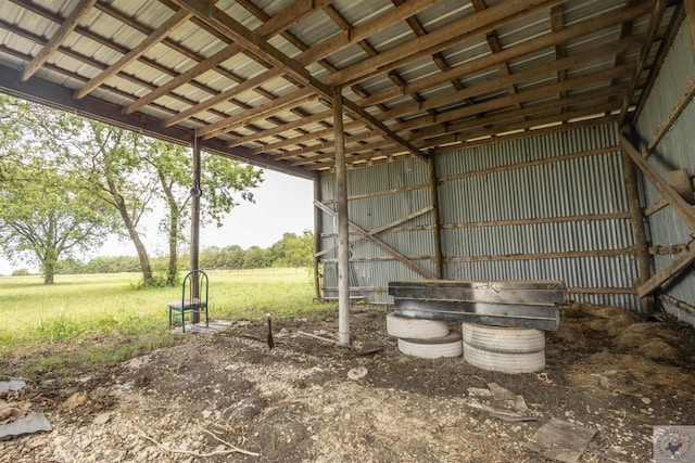 9411 S Fm 137, Paris, TX 75418 - view of patio / terrace with an outbuilding and a rural view