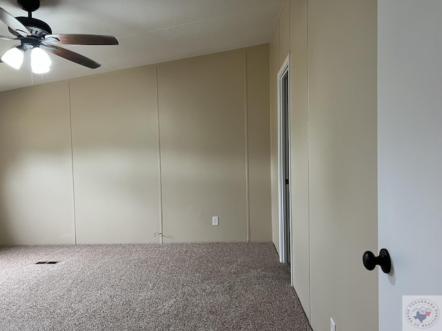 119 Krobot Cir, Texarkana, TX 75503 - carpeted spare room featuring ceiling fan