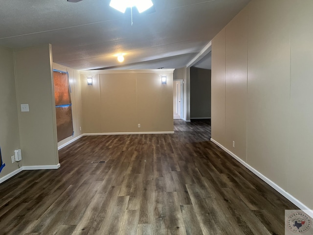 119 Krobot Cir, Texarkana, TX 75503 - basement featuring dark wood-type flooring