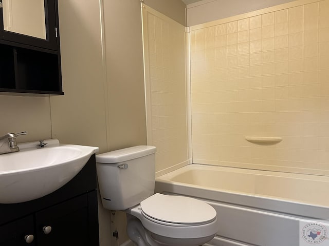 119 Krobot Cir, Texarkana, TX 75503 - full bathroom featuring vanity, toilet, and shower / tub combination
