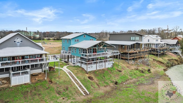 view of rear view of house