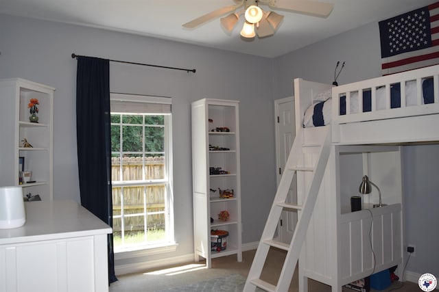 2905 Landon Ln, Texarkana, TX 75503 - bedroom with carpet and ceiling fan