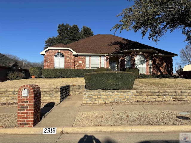 view of ranch-style house