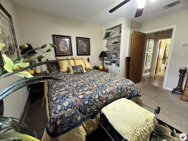 3905 Colorado St, Texarkana, TX 75503 - bedroom with carpet and ceiling fan