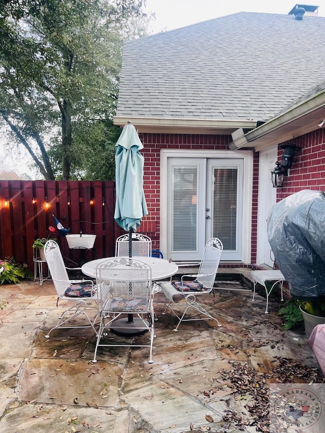 view of patio / terrace featuring area for grilling