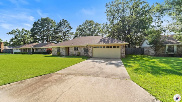 4707 Charleston St, Texarkana, AR 71854 - ranch-style home featuring a garage and concrete driveway