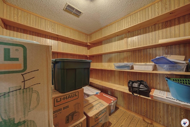 storage area featuring visible vents