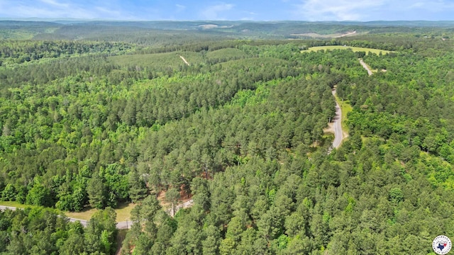 228 Old Factory Site Rd, Murfreesboro, AR 71958 - aerial view of property's location featuring a heavily wooded area