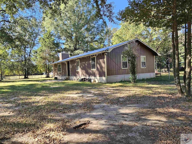 view of home's exterior with central AC unit