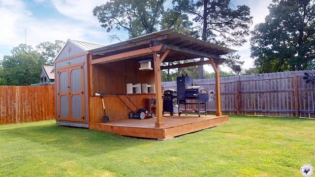 142 Corley Cir, Wake Village, TX 75501 - view of outdoor structure