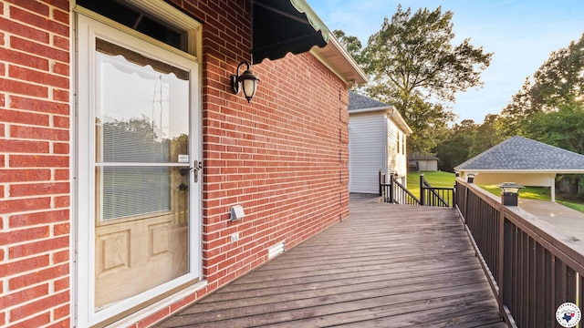 6616 Lakeridge Dr, Texarkana, TX 75503 - view of deck