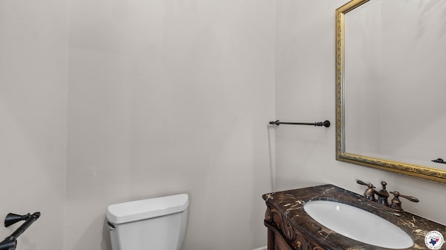 6616 Lakeridge Dr, Texarkana, TX 75503 - bathroom with toilet and vanity