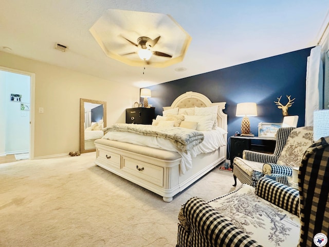 3705 Fm 2148 N, Texarkana, TX 75503 - bedroom featuring light colored carpet, ceiling fan, and baseboards