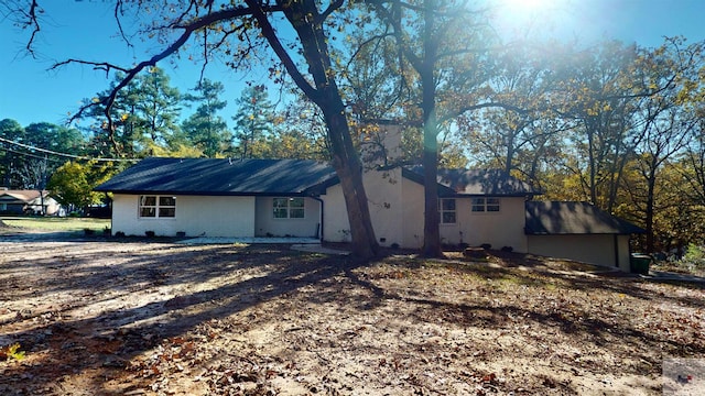 view of rear view of house