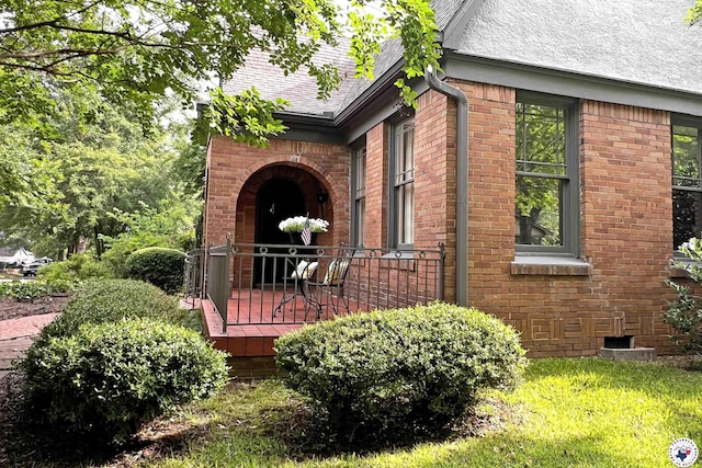 2300 Laurel St, Texarkana, AR 71854 - view of home's exterior with brick siding and a shingled roof