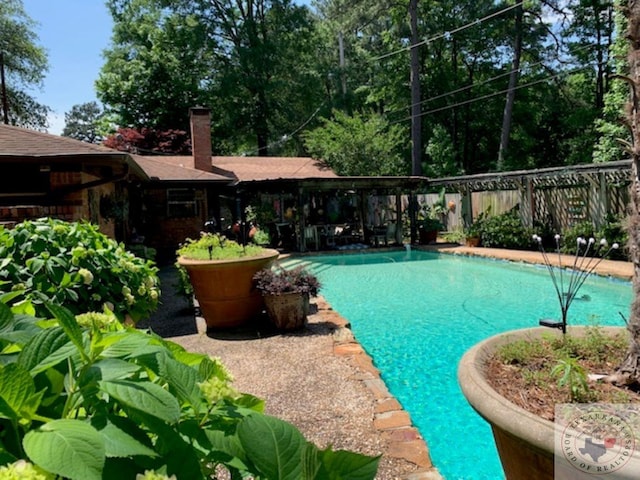 view of swimming pool