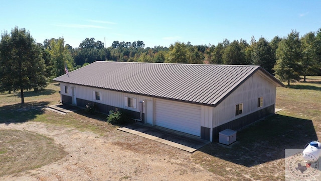 view of side of property