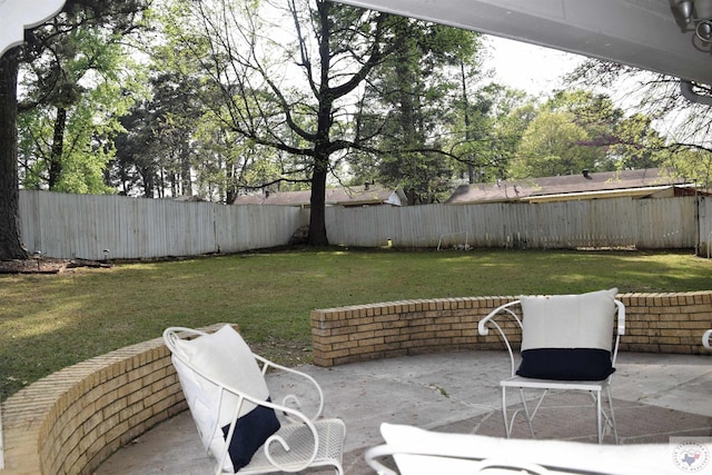 712 Diane Dr, Wake Village, TX 75501 - view of patio / terrace with a fenced backyard