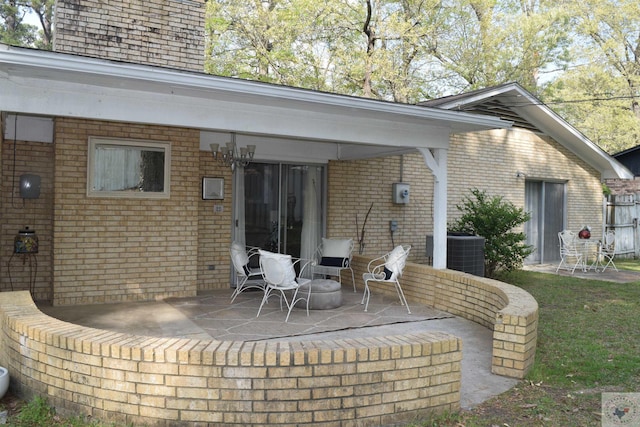 712 Diane Dr, Wake Village, TX 75501 - exterior space with central AC