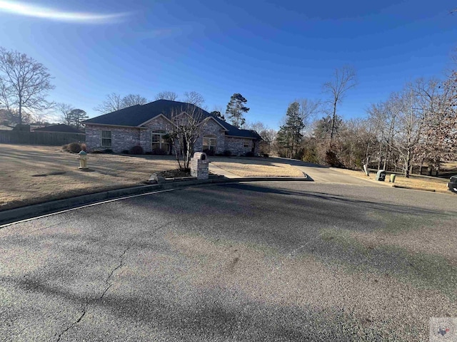 view of front of property with stone siding