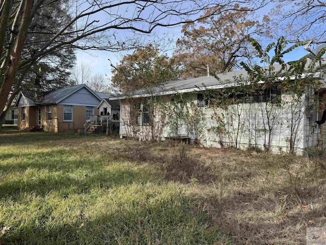 view of rear view of house