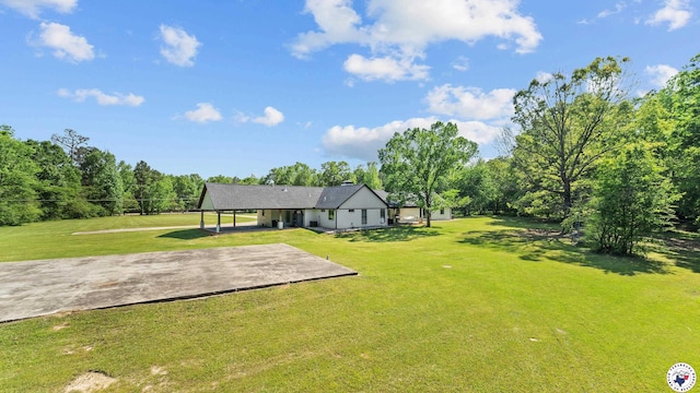 view of yard
