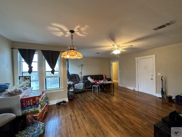 interior space with wood-type flooring