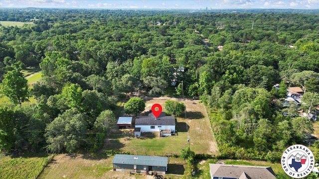 2520 County Road 326, W, TX 75706 - aerial overview of property's location featuring a heavily wooded area