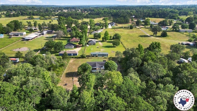 2520 County Road 326, W, TX 75706 - aerial view of property and surrounding area featuring a forest