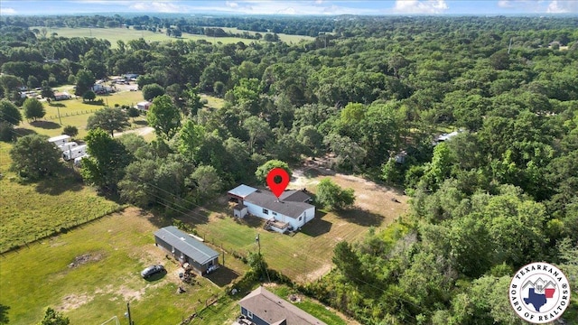 2520 County Road 326, W, TX 75706 - aerial overview of property's location featuring a heavily wooded area