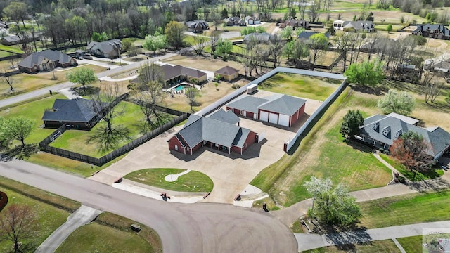 7207 N Richland Dr, Texarkana, TX 75503 - birds eye view of property featuring a residential view