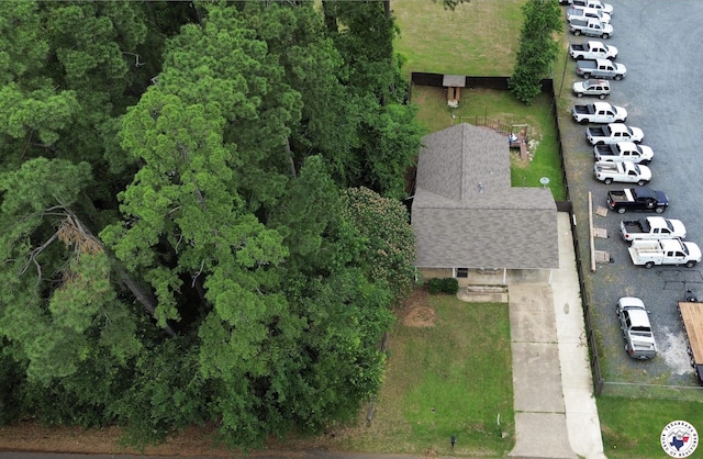 909 Pacific Ave, Wake Village, TX 75501 - bird's eye view