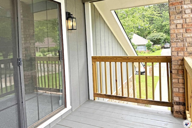 403 Edgewood Ln, Wake Village, TX 75501 - view of wooden terrace