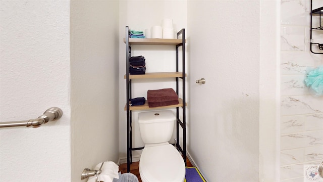 bathroom with toilet