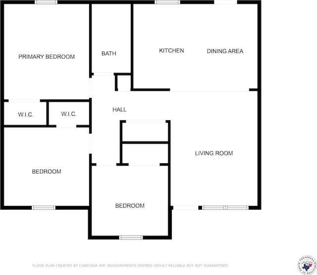 121 Circle Dr, Bogata, TX 75417 - view of home floor plan
