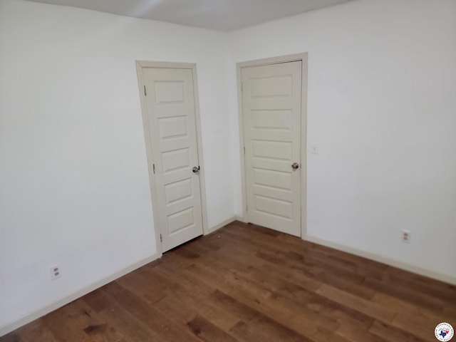 121 Circle Dr, Bogata, TX 75417 - unfurnished room with wood finished floors and baseboards