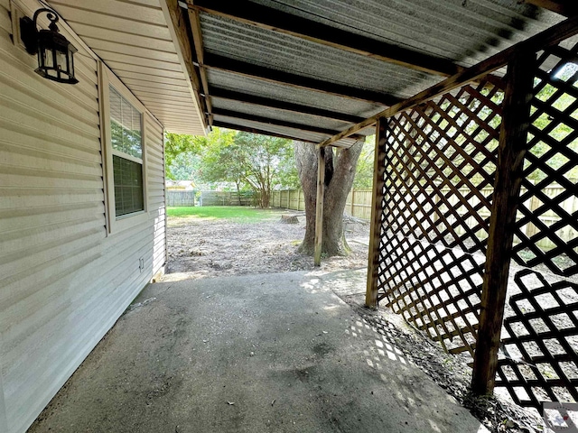 view of patio / terrace